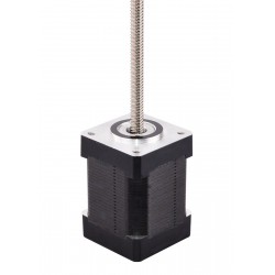 Nema 14 Non Captive Linear Schrittmotor 14LS17-09149-250N Linearhub 1,27mm Hublänge 250mm