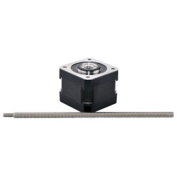 Nema 17 Non Captive Linearantribe 17LS13-1504J-150N Linearhub 2,4384mm Hublänge 150mm