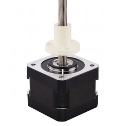 Nema 17 External Linear Schrittmotor 17LS13-1504P-150E Linearhub 0,794mm Hublänge 150mm