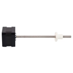 Nema 17 External Linear Schrittmotor 17LS13-1504P-150E Linearhub 0,794mm Hublänge 150mm