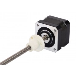 Nema 17 External Linear Schrittmotor 17LS13-0704P-150E Linearhub 0,794mm Hublänge 150mm