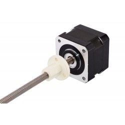Nema 17 External Linear Schrittmotor 17LS13-07049-150E Linearhub 1,27mm Hublänge 150mm