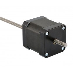 Nema 17 Non Captive Linear Schrittmotor 17LS19-2604P-250N Linearhub 0,794mm Hublänge 250mm