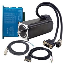 Nema 23 Closed Loop Schrittmotor Kit 1-OK2D42BH-S30A 3,0Nm mit Treiber & 2 m Kabel