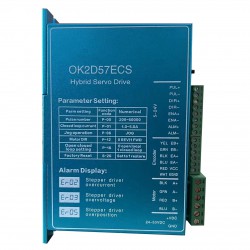 Nema 23 Closed Loop Schrittmotor Kit 1-OK2D57ECS-23HE22 1,2Nm mit Treiber und Kabel