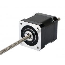 Nema 17 Non Captive Linear Schrittmotor Aktuator 17LS19-1304Q-250N Linearhub 4,877mm Hublänge 250mm