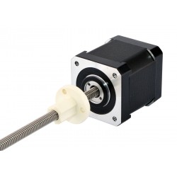 Nema 17 External Linear Schrittmotor Aktuator 17LS19-2604P-250E Linearhub 0,794mm Hublänge 250mm