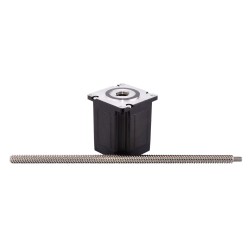Nema 23 External Linearantribe Schrittmotor 23LS26-25043-250N Linearhub 2,54mm Hublänge 250mm