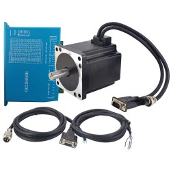 Nema 34 Closed Loop Schrittmotor Kit 1-OK2D86BH-34HE31 4,8Nm mit Treiber und Kabel