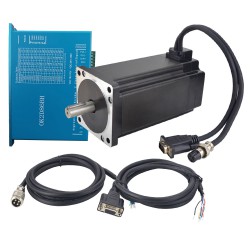 Nema 34 Closed Loop Schrittmotor Kit 1-OK2D86BH-34HE59 12,0Nm mit Treiber und Kabel