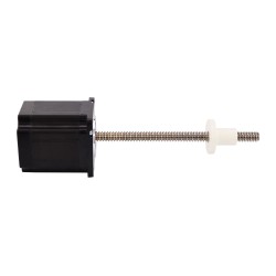 Nema 23 External Linear Schrittmotor Aktuator 23LS26-25042-150E Linearhub 10,16mm Hublänge 150mm