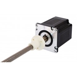 Nema 23 External Linear Schrittmotor Aktuator 23LS26-25042-250E Linearhub 10,16mm Hublänge 250mm