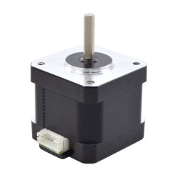 E-Serie Nema 17 Schrittmotor 17ME15-1504S 0,9 Grad 30Ncm D-Cut Welle 4 Drähte