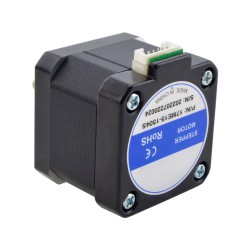 E-Serie Nema 17 Schrittmotor 17ME15-1504S 0,9 Grad 30Ncm D-Cut Welle 4 Drähte