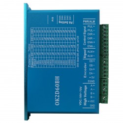 Closed Loop Schrittmotor Steuerung 0~5,6A 16~70VDC OK2D60BH für Nema 23, Nema 24 Schrittmotor
