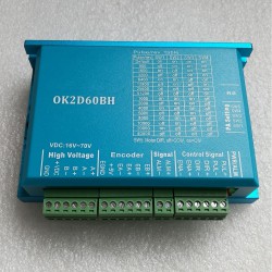 Closed Loop Schrittmotor Steuerung 0~5,6A 16~70VDC OK2D60BH für Nema 23, Nema 24 Schrittmotor
