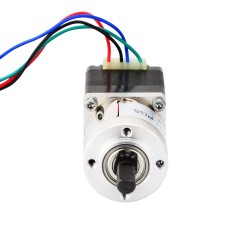 Nema 11 Getriebe Schrittmotor 11HS12-0674D1-PG5 mit Hinterwelle und 5:1 Getriebe