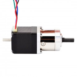 Nema 11 Getriebe Schrittmotor 11HS12-0674D1-PG5 mit Hinterwelle und 5:1 Getriebe