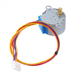 12V 28BYJ-48 Permanentmagnet Schrittmotor mit Getriebe 64:1, 4-Phasen-Schrittmotor für Arduino