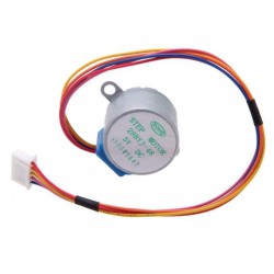 5V 28BYJ-48 Permanentmagnet Schrittmotor mit Getriebe 64:1 4 Phasen, 5 Draht, 5 V, Mini Getriebemotor