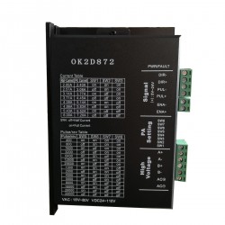 Digitaler Schrittmotorsteuerung OK2D872 1.4-5.6A 24-110VDC,18-80VAC für NEMA 23 NEMA 24 NEMA 34 Schrittmotor