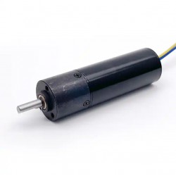 2 Stück Φ20mm 12V/24V Permanenterregte Gleichstrom Getriebemotor GMP20-TEC2047 3,0kg.cm mit Planetengetriebe
