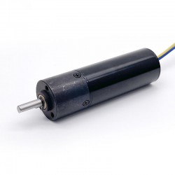 2 Stück Φ20mm 12V/24V Permanenterregte Gleichstrom Getriebemotor GMP20-TEC2047 3,0kg.cm mit Planetengetriebe