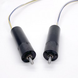 2 Stück Φ20mm 12V/24V Permanenterregte Gleichstrom Getriebemotor GMP20-TEC2047 3,0kg.cm mit Planetengetriebe