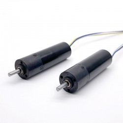 2 Stück Φ20mm 12V/24V Permanenterregte Gleichstrom Getriebemotor GMP20-TEC2047 3,0kg.cm mit Planetengetriebe