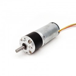 2 Stück Φ22mm 12V/24V BLDC Getriebemotor MP22-TEC2238 3,0kg.cm 3W CW/CCW mit Planetengetriebe