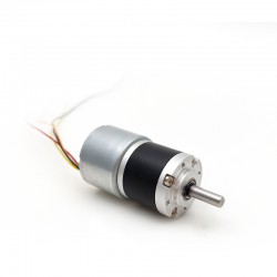 2 Stück Φ22mm 12V/24V Gleichstromgetriebemotor GMP22-TEC2418 3.0kg.cm 1.54w mit Planetengetriebe