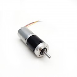 2 Stück Φ24mm 12V/24V BLDC Planetengetriebemotor GMP24-TEC2430 5,0kg.cm 2,3W mit Planetengetriebe