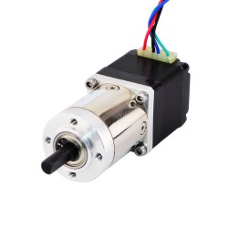 Nema 11 Getriebe Schrittmotor 11HS12-0674D-PG14 mit Hinterwelle und 14:1 Planetengetriebe