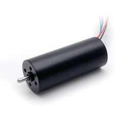2 Stück Φ16mm 12/24V bürstenloser kernloser Gleichstrommotor TBC1640 0,05 kg.cm 2,7W-7,6W Welle 2mm