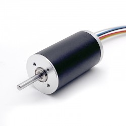 2 Stück Φ22mm 12/24V Bürstenloser Eisenlose Motoren TBC2240 0,15kg.cm 22W-29W Wellendurchmesser 3mm