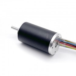 2 Stück Φ22mm 12/24V Bürstenloser Eisenlose Motoren TBC2240 0,15kg.cm 22W-29W Wellendurchmesser 3mm