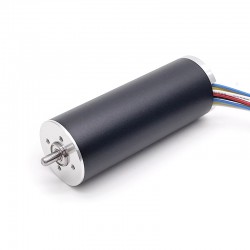 2 Stück Φ22mm 12/24V Bürstenloser Kernloser Motor TBC2260 0,8kg.cm 40W Wellendurchmesser 2mm