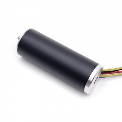 2 Stück Φ22mm 12/24V Bürstenloser Kernloser Motor TBC2260 0,8kg.cm 40W Wellendurchmesser 2mm