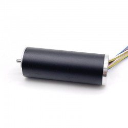 10 Stück Φ22mm 12/24V Bürstenloser Kernloser Motor TBC2260 0,8kg.cm 40W Wellendurchmesser 2mm