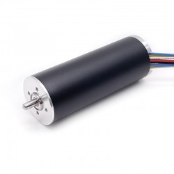2 Stück Φ22mm 12/24V Bürstenloser Kernloser Motor TBC2260 0,8kg.cm 40W Wellendurchmesser 2mm