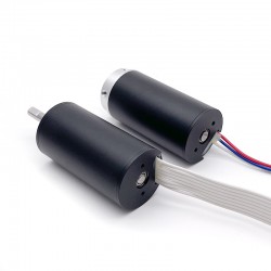 2 Stück Φ28mm 24V Bürstenloser Kernloser Motor TBC2854 0,8kg.cm/2,2kg.cm 15,2W/41W Wellendurchmesser 5mm