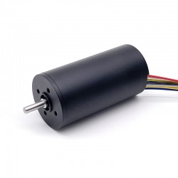 2 Stück Φ28mm 24V Bürstenloser Kernloser Motor TBC2854 0,8kg.cm/2,2kg.cm 15,2W/41W Wellendurchmesser 5mm