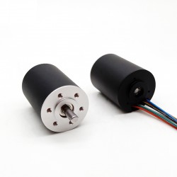 2 Stück Φ32mm 12V/24V Bürstenloser Kernloser Motor TBC3242 4,6kg.cm/1,9kg.cm 45,5W/ 25,1W Wellendurchmesser 5mm