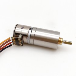 2 Stück Φ10 12V Mini Permanentmagnet Schrittmotor mit Planetengetriebe GMP10-10BY 18grad 0,5kg.cm Wellendurchmesser 2mm