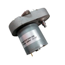 2 Stück 12 V/24 V Birnenförmiger DC Getriebemotor mit Schneckengetriebe GM48-3530 Nenndrehmoment 5 kg.cm 48 * 64 mm