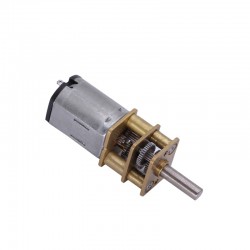 2 Stück 6V/12V Bürsten PMDC Getriebemotor GM12-N30VA mit Verhältnis 10~1000 Stirnradgetriebe