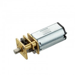 2 Stück 6V/12V Bürsten PMDC Getriebemotor GM12-N30VA mit Verhältnis 10~1000 Stirnradgetriebe