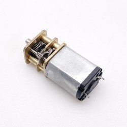 2 Stück 6V/12V Bürsten PMDC Getriebemotor GM13-030PA mit Verhältnis 3-360 Stirnradgetriebe