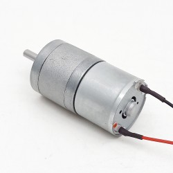 20 Stück Φ25mm 6V/12V Bürsten PMDC Getriebemotor GM25-320SH mit Verhältnis 4~499 Stirnradgetriebe