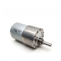 2 Stück 12V/24V Bürsten Stirnradgetriebemotor PMDC Motor GM37-3530 mit Verhältnis 6~810 Stirnradgetriebe